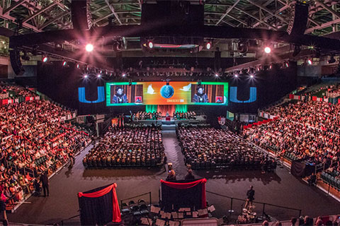 Crowd at Commencement